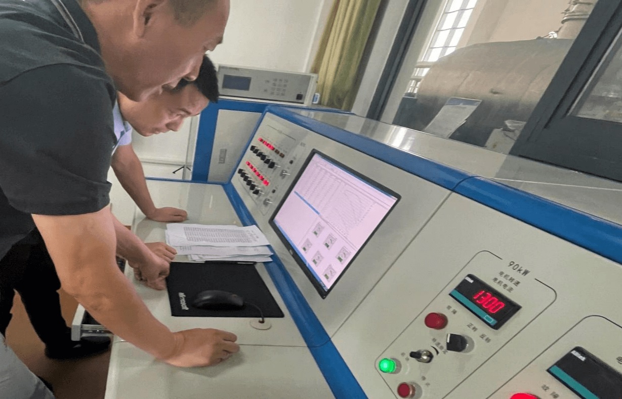 新灘口泵站更新改造工程水泵模型裝置驗收會(huì )02.jpg